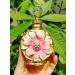 DFJOENVLDKHFE Perfume Bottle Empty Frosted Glass Essential Oil Bottle Refillable Empty Jewelry Decoration Crystal Bottle (Size : Pink Flowers) - Buy Online on GoSupps.com