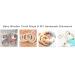 Buy 10 Natural Wood Baby Bite Rings | Smooth Teething Toys for Gums | Multi-Purpose Body Care - Buy Online on GoSupps.com