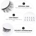 minkissy 5 Pairs False Eyelashes Eyelash Handmade Eyelashes Fluffy Volume Lashes Glue False Lashes Elf Eyelashes Makeup Eyelashes Wispy Eyelashes Artificial Fiber Cross Section 3d - Buy Online on GoSupps.com