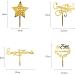 ALEGRE Graduation Cake Decoration Gold Graduation Cake Topper Pack of 8 Grade Cap Cake Decoration Acrylic Graduation Congratulation Cake Decoration You Did It Cake Topper for Graduation 2024 - Buy Online on GoSupps.com