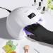 RAYOCON UV Gloves for Nail Lamp | UPF50+ UV Protection Fingerless Gloves | Black Manicure Gloves for Nail UV Light - Buy Online on GoSupps.com