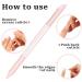 Professional Double-Sided Glass Nail File & Skin Remover Tool - 2 Pieces (Blue & Pink) for Perfect Manicure - Buy Online on GoSupps.com
