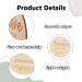 Nuqin Baby Monthly Milestone Cards 12Pcs Wooden Milestone Babies Double Sided Milestone Discs for Record Every Moment of The Baby's Growth in The First Year and Retain The Memories of Each Month - Buy Online on GoSupps.com