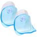 Gogogmy 2 piece of razor holder Razor hook holder for razor razor hanger bathroom razor holder razor organizer rack bathroom accessories razor razor plastic