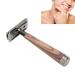 Udavivi Double Edge Safety Razor | Zinc Alloy Manual Razor with Wooden Handle | Reusable & Eco-Friendly for Men - Buy Online on GoSupps.com