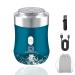 2024 Opdooke Mini Electric Razor for Men Electric Shavers for Women Metal Shell Waterproof 120mins Play time Travel Size Toiletries 8000RPM Powerful Men's Shaver for Shaving Blue