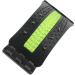 Verdant Touch Back Massage Device - Adjustable Lumbar Cracker Stretcher | 4-Level Spine Deck in Green & Black for Ultimate Back Pain Relief - Buy Online on GoSupps.com