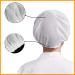 3PCS White Mesh Sleep Caps Bouffant Hair Nets - Women's Protective Night Cap - Buy Online on GoSupps.com