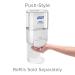 PURELL ES4 Push-Style Hand Sanitizer Dispenser White - 1200 mL - Pack of 1 (5020-01) - Buy Online on GoSupps.com