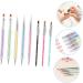 minkissy 5 Sets Nail Pen Nail Art Pen Household Tools Nails Kits Dotting Pen Wear- Resistant Nail Art Liner Brush Professional Manicure Kit Home Tools Nail Art Supply 3d Drilling Abs Polly - Buy Online on GoSupps.com