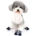 Zunea Paw Protection Dog Shoes - Slipproof Adjustable & Reflective Summer Footwear for Small Dogs - Breathable Mesh Heat-Resistant - Blue XL (4 Pack) - Perfect for Hot Sidewalks - Buy Online on GoSupps.com