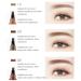 Microblading Eyebrow Pencil - Waterproof Fork Tip Liquid Pen for Long-Lasting & Easy Makeup Removal (2Dark Brown) - Buy Online on GoSupps.com