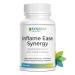 Synergy Holistics | Inflame Ease Synergy - Joint Pain & Seasonal Allergy Relief - NRF2 Supplement - Curcumin C3 Complex Quercetin Trans-Resveratrol Nettle Rosemary - 9 Synergistic Anti-Inflammatory Ingredients -100 Veg Caps