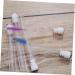FRCOLOR 10pcs Hollow with Drill Eyelash Curler Makeup Brush Tube Colorful Lash Curler Filling Extend 11x1.2cm Random Color - Buy Online on GoSupps.com