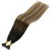 Buy Youngsee Nano Ring Hair Extensions - Real Hair Brown Balayage 45cm | 50g Nano Extensions - Buy Online on GoSupps.com