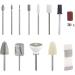 Promed Ultra Pro S Electrical Manicure/Pedicure Set - 11 Attachments 30 Sandpaper Caps 13 000 RPM Nail File & 42 Accessories for Perfect Nails | International Shipping Available - Buy Online on GoSupps.com