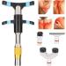 Professional Vertebral Manual Massager - Powerful 304 Stainless Steel Chiropractic Tool for Gym (Gold) | International Shipping - Buy Online on GoSupps.com