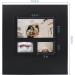 Golden State Art Large Photo Album - 600 4x6 Photos, Leather Cover - Family Wedding Baby Vacation Graduation - 12.3 x 13.2 inches Black - Buy Online on GoSupps.com