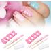 2 Set Nail Tweezers Nail Art Tweezers Straight Tip Nail Tweezers Rhinestone Pickers Manicure Nail Art Tool Set with Finger Separator Sponge Sanding Bar for - Buy Online on GoSupps.com