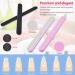 MORGLES 500 Pcs Clear Nail Tips Set with Glue and Tools - Acrylic Coffin Nail Extensions, Nail Clipper, Files, Cuticle Pusher - Fake Nails Kit - Buy Online on GoSupps.com