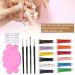 Nail Art Palette Kit - 4PCS Brush Pen for Easy Drawing | Exquisite Craftsmanship for Home and Beauty Salons - International Shipping Available - Buy Online on GoSupps.com