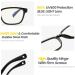 Tofox Children s Blue Light Filter Glasses | Anti-UV Safety Glasses for Boys & Girls | TR90 Frame Anti-Fatigue | Color 4 - Buy Online on GoSupps.com