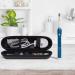 Seplouis Electric Toothbrush Travel Case for Oral-B Pro - Black - Fits Most Electric Toothbrushes | Ideal for Travel & Storage - Buy Online on GoSupps.com