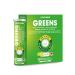 nutrazul Greens Effervescent Tablets - Daily Super Greens Supplement with 29 Superfoods - Antioxidant & Immune Support - Lemon Lime Flavor - Non-GMO - 30 Tablets