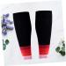 Yardwe Footless Compression Socks - Elastic Calf Support Sleeve for Men & Women - Breathable Shin Splint Relief & Sports Calf Brace - Red - Buy Online on GoSupps.com
