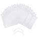 1020 PCS/ 20 Sheets French Nail Stickers French Nails Stencil Self-adhesive Manicure Nail Sticker Tips Moon Shape Line Guide DIY Stickers Tips Nail Decoration