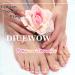 Yellow Tips French Fake Toenails with Designs - 24pcs Short Square Fashion False Toe Nails for Women - Buy Online on GoSupps.com
