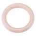 Bite rings 10 pieces of natural wood baby bite ring smooth baby bite ring toys to calm the gums multi-purpose-baby toy rings body care
