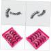 LALAFINA 15 Pairs Fake Eyelashes False Lashes Fluffy Natural Eyelashes Easiest Fake Lashes Magnetic Eyelash Multi-layer Lashes Simple A539 Extend Transparent Stalk Handmade Hair - Buy Online on GoSupps.com