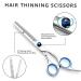 Hair Cutting Scissors Set Professional Haircut Scissors Kit Hair Beard Trimming Thinning Barber Scissors Set Hair Cutting Shears for Men Women Kids Adults Pets Home Salon Barber Cutting Kit Blue - Buy Online on GoSupps.com