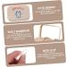 Kichouse 4-Box Care Box for Colored Contact Lenses | Contact Lens Containers with Mirror | Travel-Friendly Eye Care Organizer - Beige 6.5x4.5x2cm - Buy Online on GoSupps.com