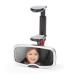 Diono See Me Too Rear View Baby Mirror for Car Fully Adjustable with Wide Crystal Clear View Shatterproof Crash Tested