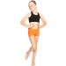 STRETCH IS COMFORT Girl's Orange Nylon Spandex Booty Shorts - Size 12 - Buy Online on GoSupps.com