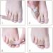 Fabric Toe Protector 10pcs for Hallux Valgus Corrector & Foot Care - Toe Separator & Straightener Wrap for Ingrown Toe - Foot Stretcher Care Bandage - Buy Online on GoSupps.com