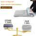 Gehannah Thick Camping Sleeping Pad - Soft Microfiber Cot Pads for Adults | Lightweight & Foldable | Ideal for Traveling, Hiking & Backpacking - Grey - Buy Online on GoSupps.com