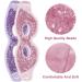 Jakuva 2PCS Cooling Gel Eye Mask with Plush Backing - Pink&Purple | Heat Cold Compress Pack for Puffy Eyes & Headache Relief - Buy Online on GoSupps.com