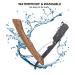 Zroven Folding Razor with Wooden Handle - Premium Stainless Steel Beard Care Shaving Tool for Men - Buy Online on GoSupps.com