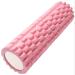 Pilates role including Yoga column - pink fascia roll Sport foam roll Multifunctional foam roller is ideal for muscle strength fitness and massage of the fascia.