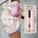 Automatic Curling Iron - Cordless Auto Hair Curler Ceramic Rotating Wand with 6 Temps & Timers - Fast Heating Portable & Rechargeable in Rose Gold - Buy Online on GoSupps.com