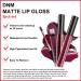 DNM 3Pcs Matte Liquid Lipstick Set - Dark Red Purple Plum Long-Lasting Waterproof 24HR Lip Stain for Women - A-3Pcs Set - Buy Online on GoSupps.com