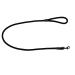 Leash - rope leash with hand loop Basic 10mm 27 colours 7 lengths (1.20 m black) 1.20 m black