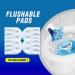 Disposable Toilet Brush Refills - 48 Flushable Lemon Scent Refills for Convenient Cleaning - Buy Online on GoSupps.com