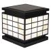 Courtyard Light Solar Outdoor Lamp Post Lights Square Waterproof Exterior Lantern Lighting Fixtures Garden Patio Yard Pathway Driveway Landscape Path Lights (Size : 32 * 32 * 28cm) ()