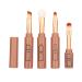 4-in-1-telescopic make-up brush set lip and eye brow-blid shadow cosmetic brush mini-bearable.