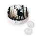 Contact Lens Case Deer Silhouette Print Plastic Contact Lens Case contact Lens Care Box ontact Lens Travel Box