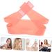 Angoily Silicone Beauty -lifting Artifact Chin Lift Strap Thin Belt Facial Firming Band V Line Belt Anti-aging Facial Silica Gel Pink Small Powder - Buy Online on GoSupps.com
